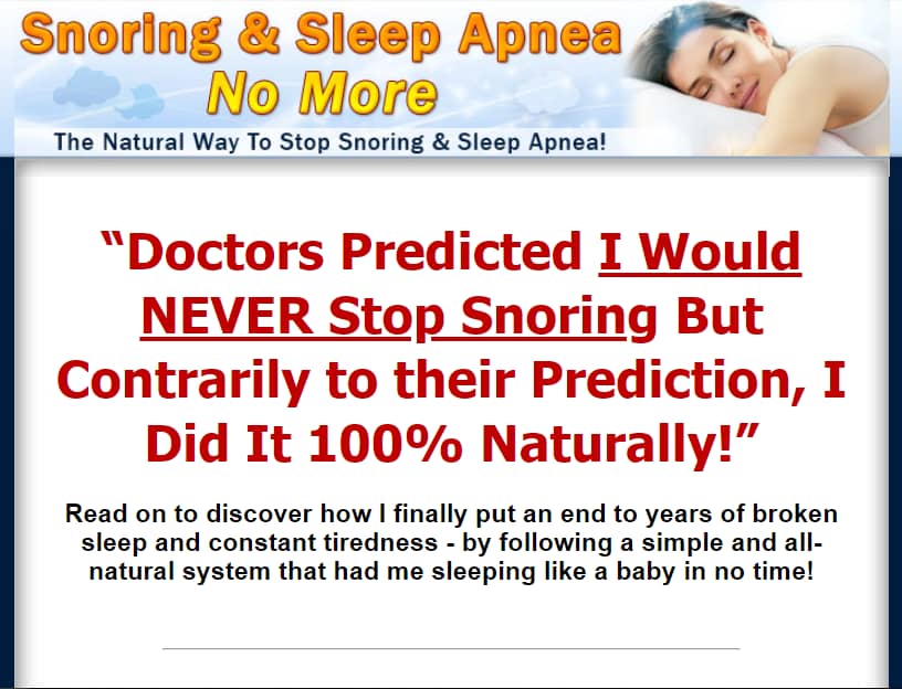 Sleep Apnea - STOP