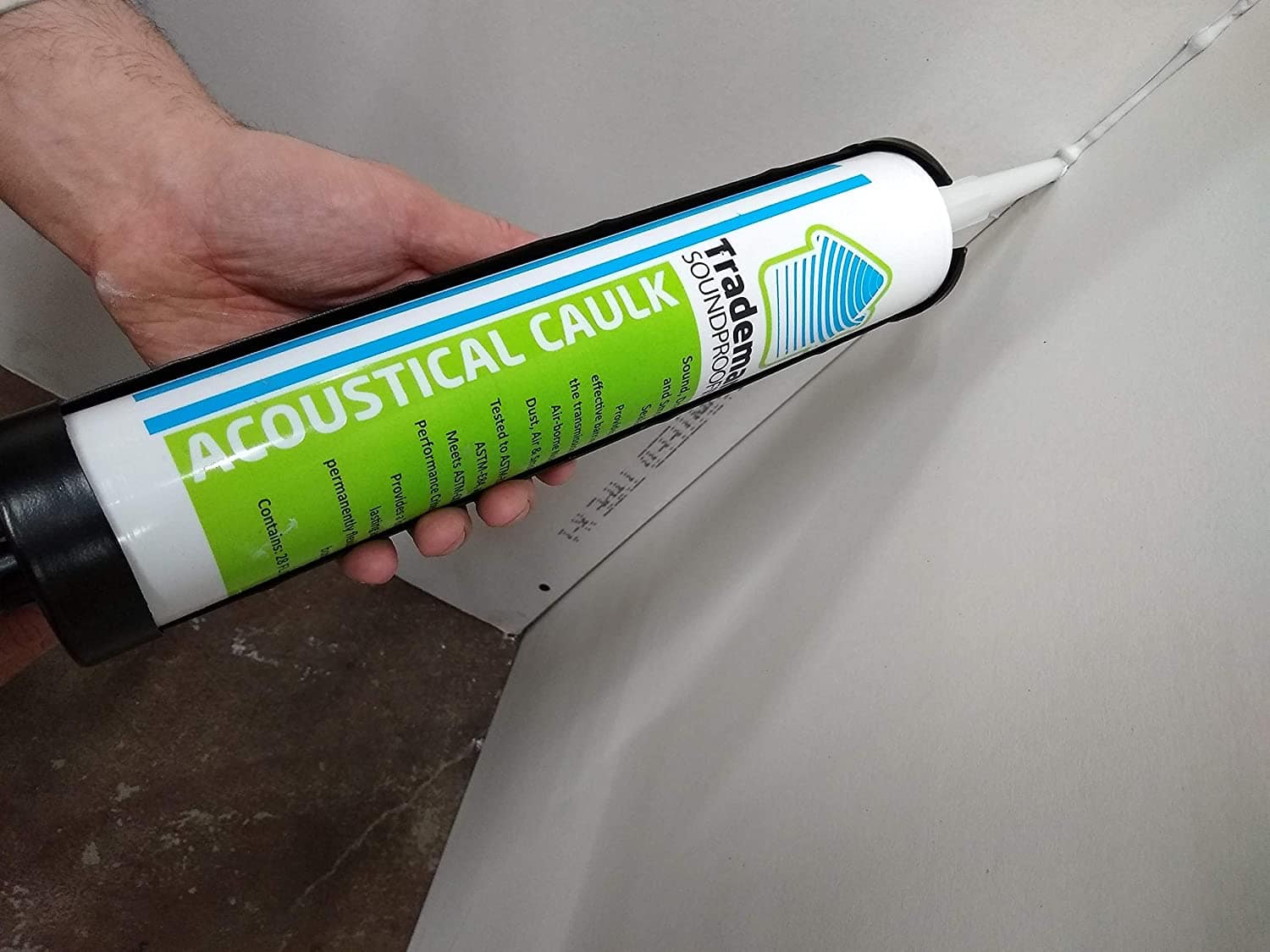 Caulking For Soundproofing — Best Use of Green Glue Soundproofing Dude